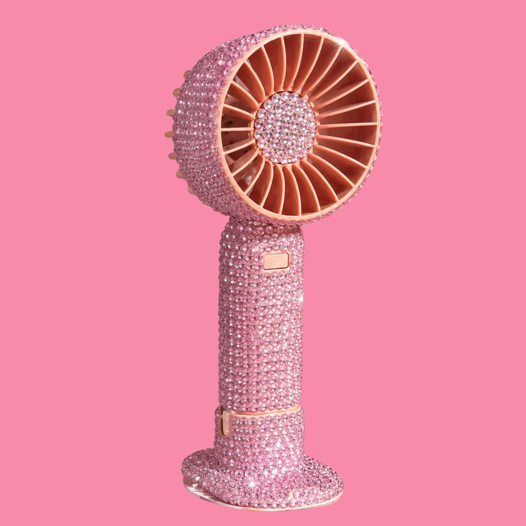 Pink Bling Fan